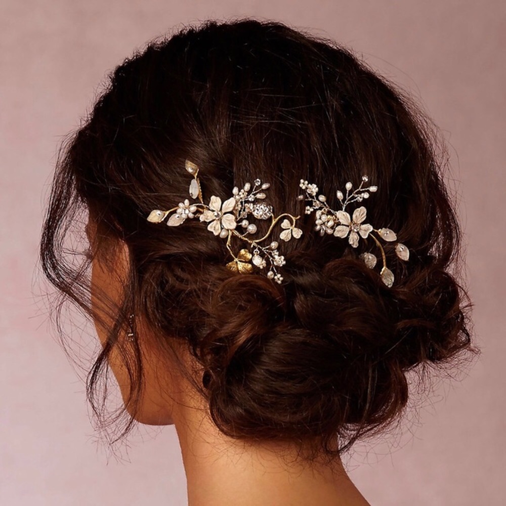 BHLDN Twigs and Honey Hair Comb - worn once